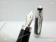 New Upgrade Copy Mont blanc John F. Kennedy Black Resin Fountain pen (3)_th.jpg